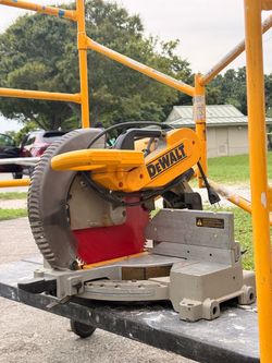 DeWalt Miter Saw with Blade and Stand