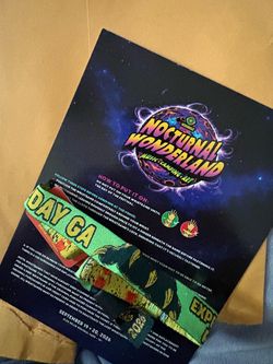Two 2-day GA nocturnal wonderland passes