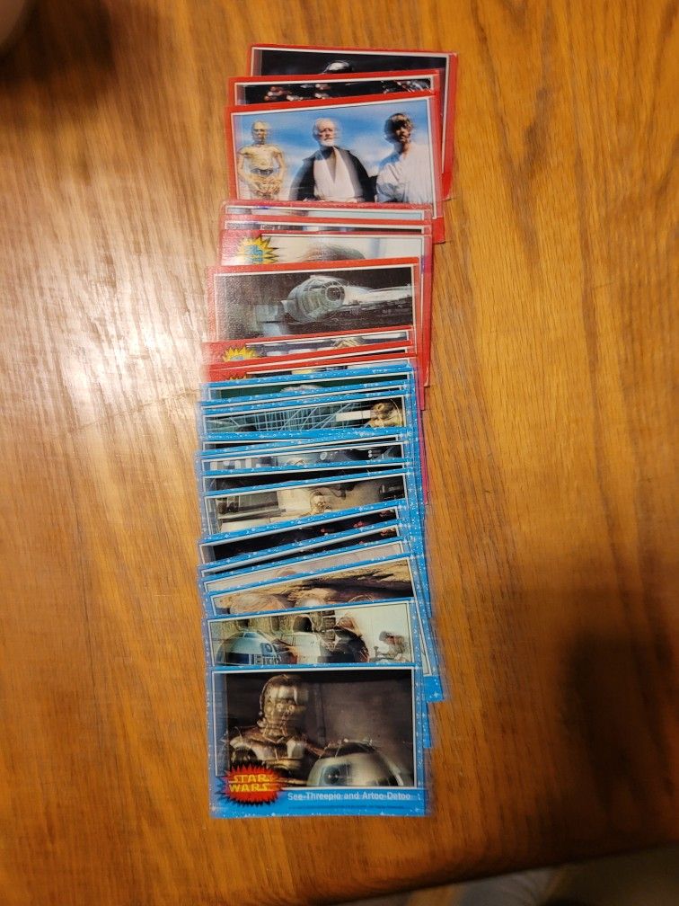 Vintage Star Wars Cards