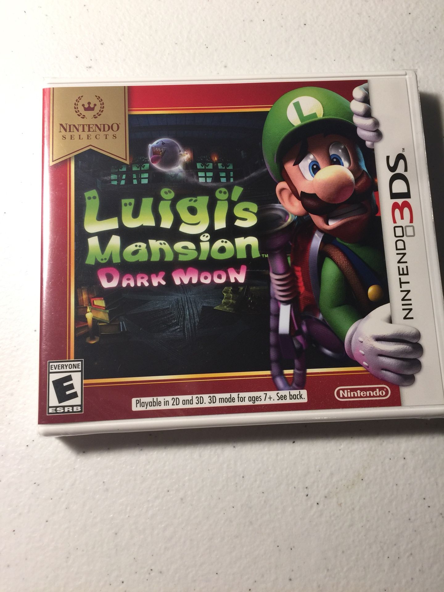 Factory sealed Luigi’s Mansion Dark room 3Ds New