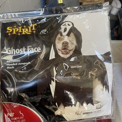 Ghost Face Pet Costume 