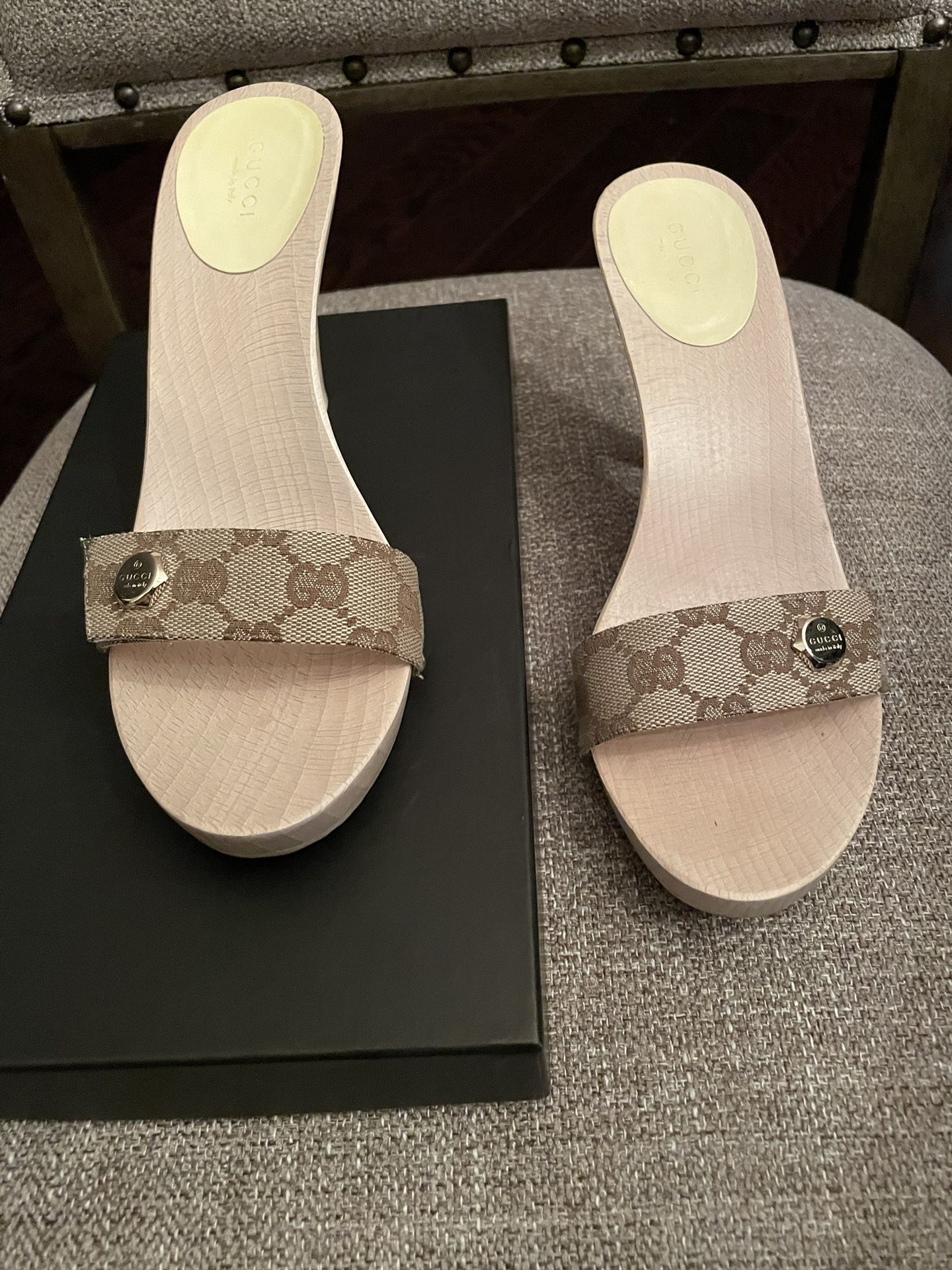 Gucci Shoes, Size 9 Heels / Slide Sandals $200 OBO