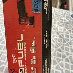 Milwaukee M12 Cordless Orbital Detail Sander Fuel Brushless 