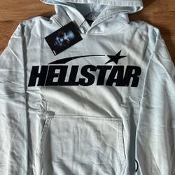 baby blue hellstar hoodie