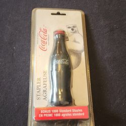 Vintage Collectible Coca-Cola Stapler New Never Been Used 1995