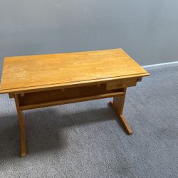 Art desk - Solid Wood