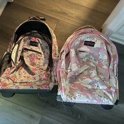 Two JanSport Wheeled Backpack