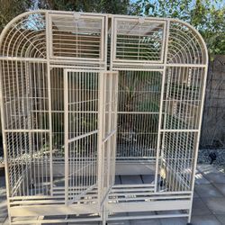 Double Macaw Cage