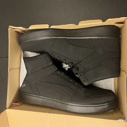 New, Size 11, PUMA Rebound Layup Nubuck Mens Basketball Shoes