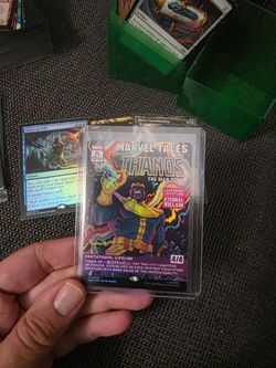 MTG Thanos  foil card