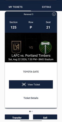 LAFC Tickets