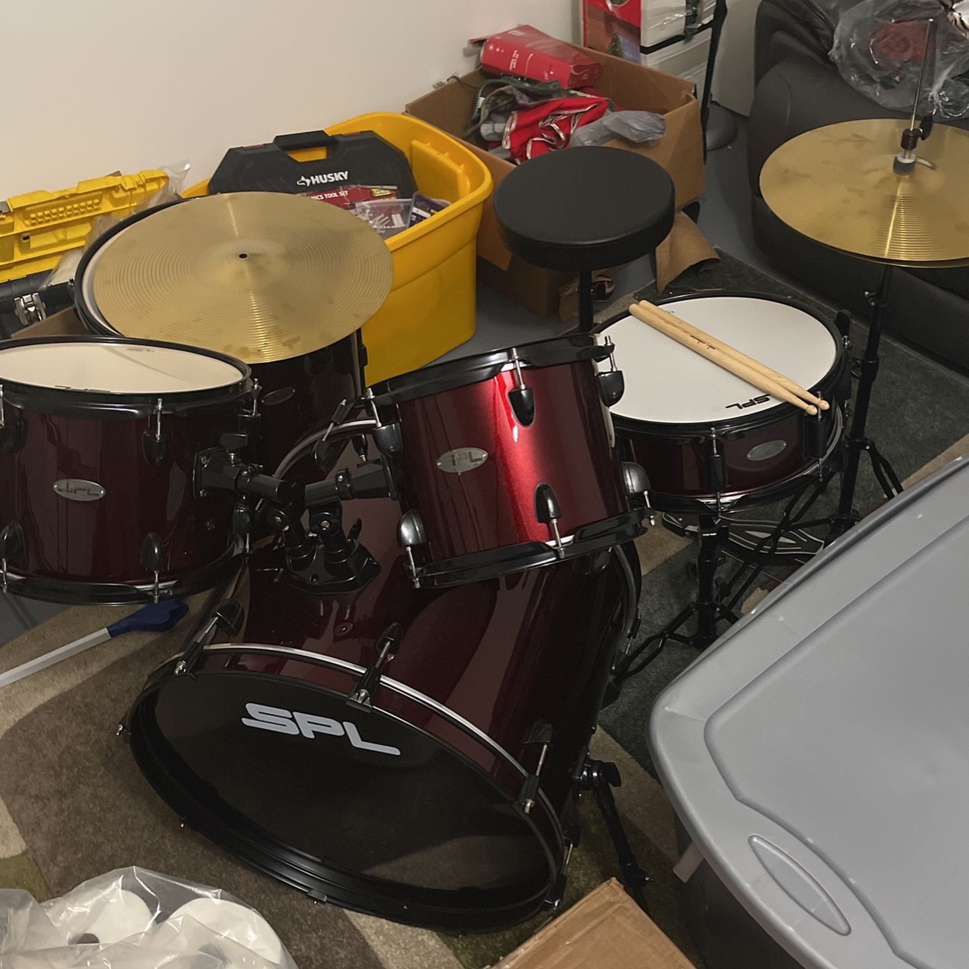 Beginners Drum Set . Only Played Once 