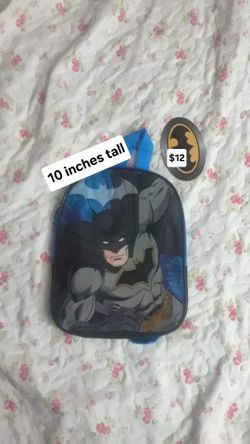Batman Small Backpack 10 inches tall