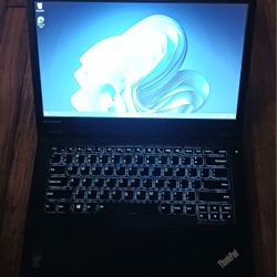 Lenovo Thinkpad Pro Laptop Intel Core i5 8 GB RAM 240 GB SSD DVDRW Wi-Fi Wireless Windows 11 Professional 