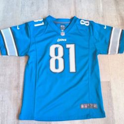 Nike Detroit Lions #81 Calvin Johnson Jersey - Size L