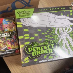 Pokemon Card Perfect Order Elite Trainer Box and Booster bundle ME03: Perfect Order (ME03)