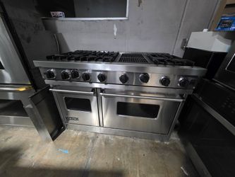 48" VIKING GAS RANGE STAINLESS STEEL