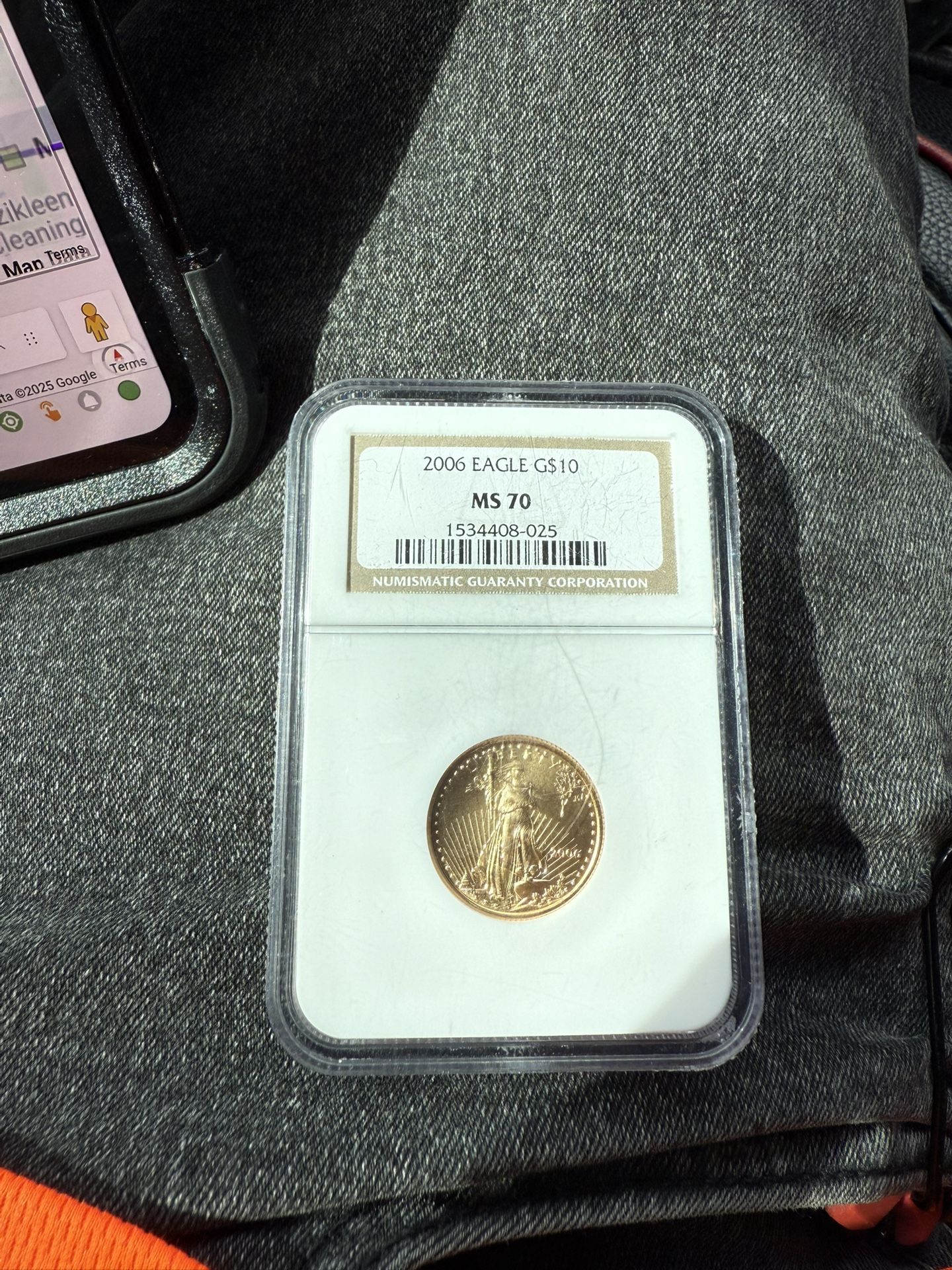 22k grade ms 70 american 2006 1/4 oz
