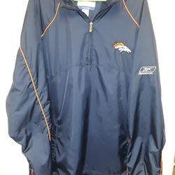 NFL Denver Broncos Lightweight Pullover Jacket 