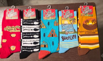 5 Pairs of Silly Socks