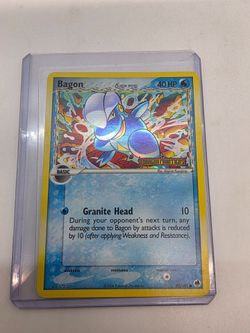 Bagon Dragon Frontiers Stamped Delta Species Foil Very Rare Excellent Condition Pokemon Pokémon