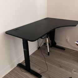 Black Electric Standing Desk