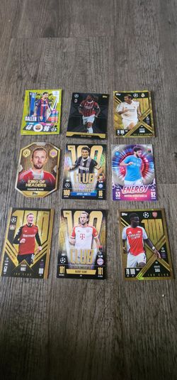 Match attacks soccer cards