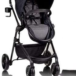 Evenflo Pivot Modular Travel Stroller - Casual Gray