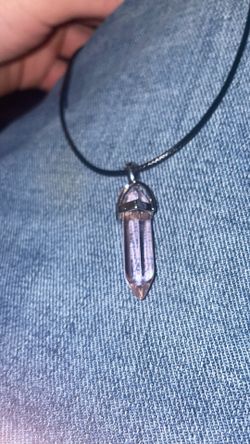 Quarts Crystal Necklace 