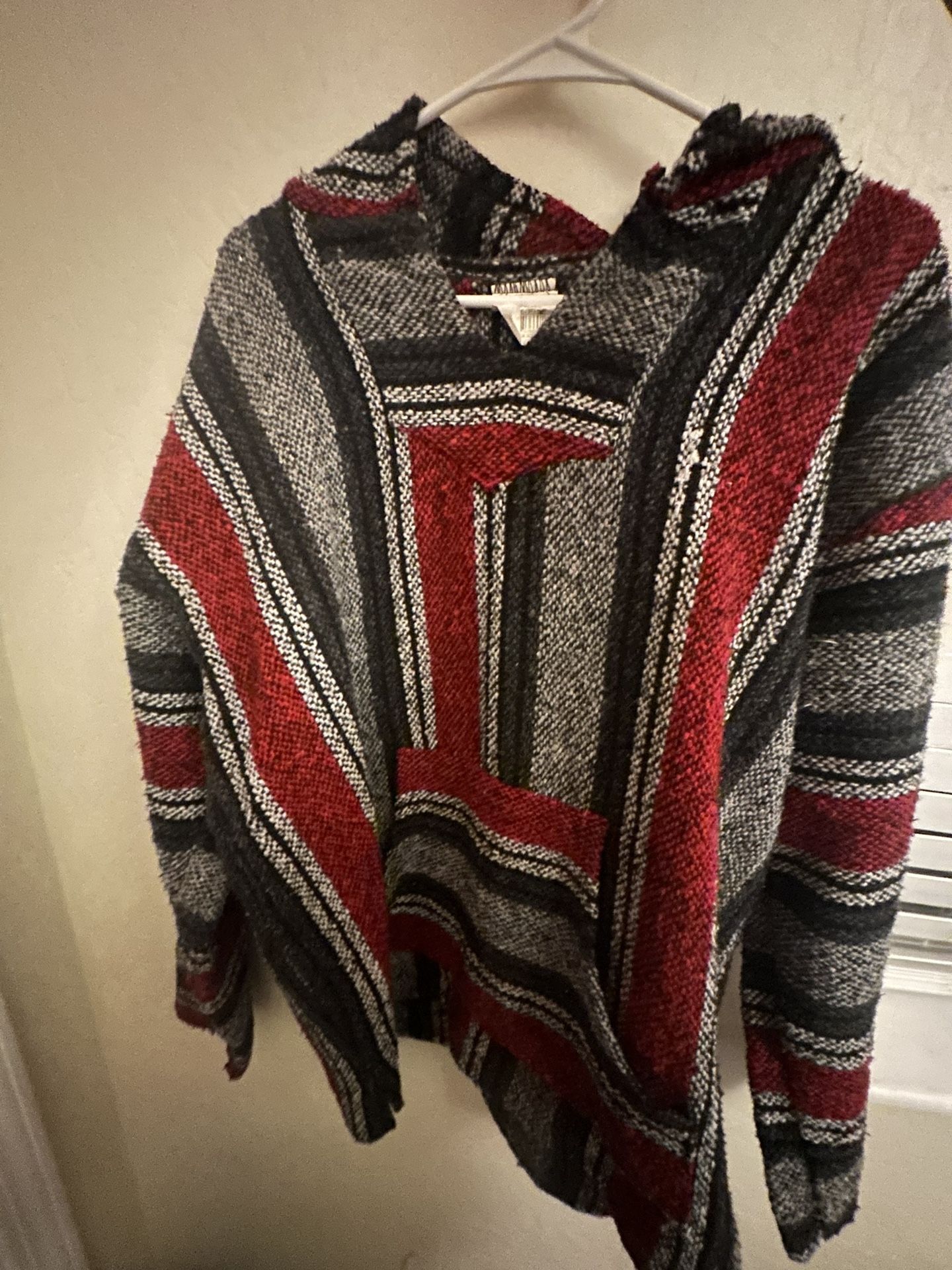 Hoodie Red Black Gray XL