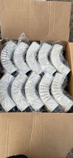 30 count elbow gutters 3in by 4in
