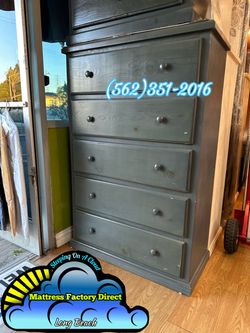 Grey jumbo pinewood dresser cajonera Comoda nueva de madera