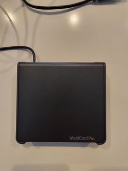 WorldCard Pro Business Card Scanner Reader USB