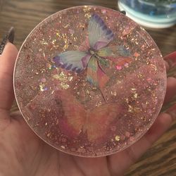 Resin coaster