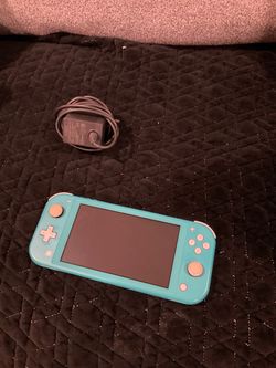Nintendo Switch Lite Turquoise with Charger