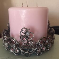 Party Light  Pink Candle