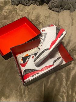 Jordan 3 Fire red 