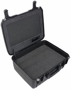 Case Club Waterproof Xbox Portable Gaming Case w/ Built in Lid Monitor