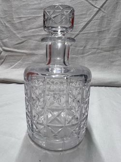 7.5" Crystal Decanter