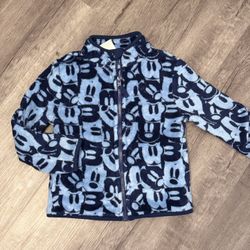 Mickey Mouse zip Fleece jacket for kids 4T