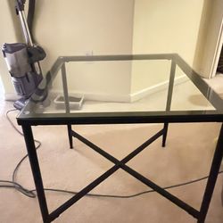Two Glass Tables