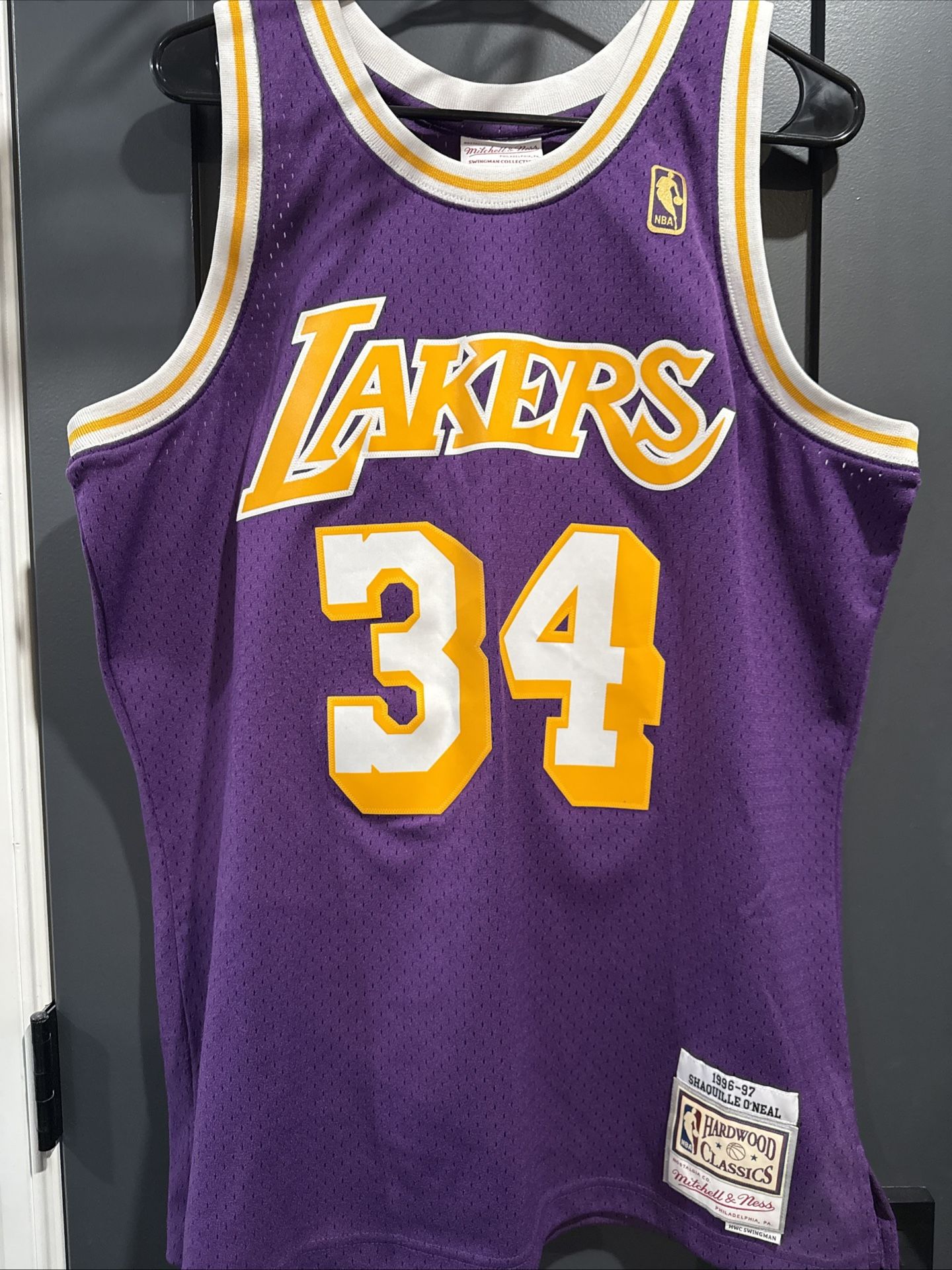 Mitchell And Shaquille O’neal Throwback Jersey