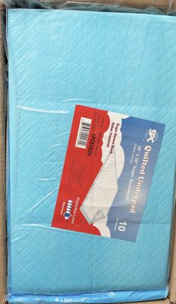 Blue underpads