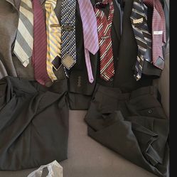 2 Suits  JACKET SIZE 54  And Pants 50 By 30 And 50 By 32 And Jacket 54long