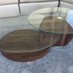 New Coffee Table-Double glass