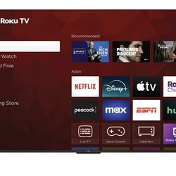 TCL 55 inch Roku TV 4K