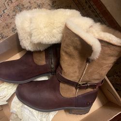 Uggs Woman's Perneille Boots Size 9  Two Pairs
