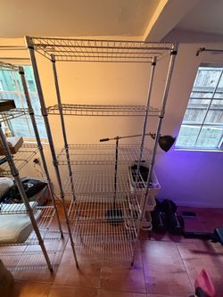 IKEA Omar Metal Shelving Unit