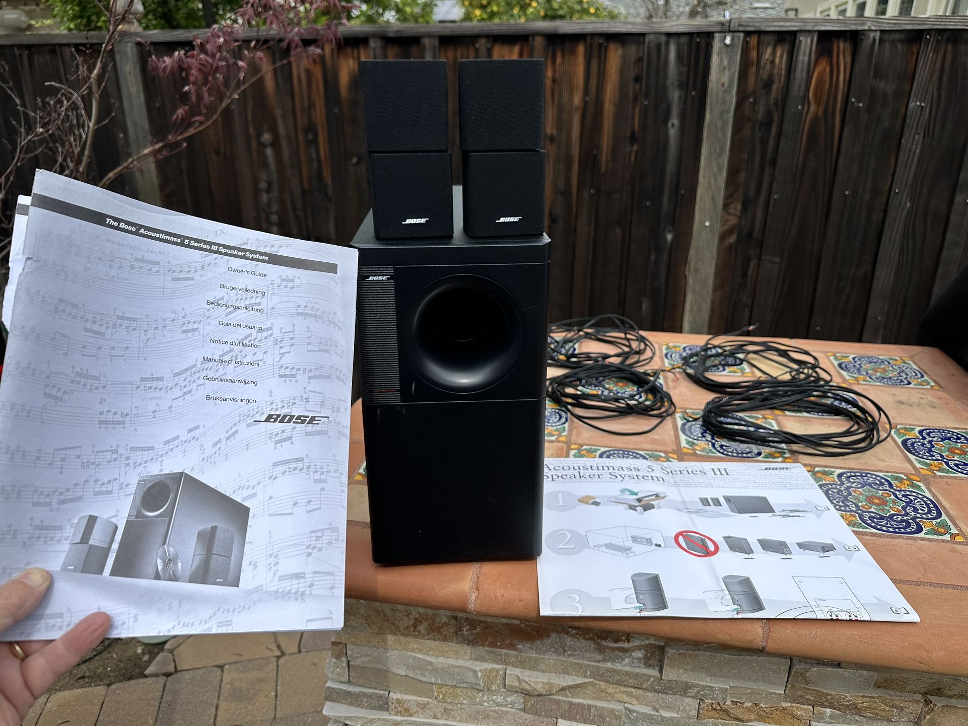 Bose Speaker System