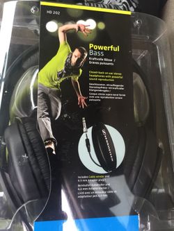 Powerful bass headphones
